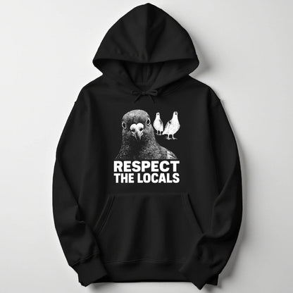 Pigeon Respect Unisex Hoodie - Wild Spirit