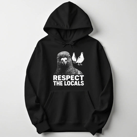 Pigeon Respect Unisex Hoodie - Wild Spirit