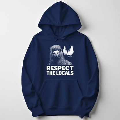 Pigeon Respect Unisex Hoodie - Wild Spirit