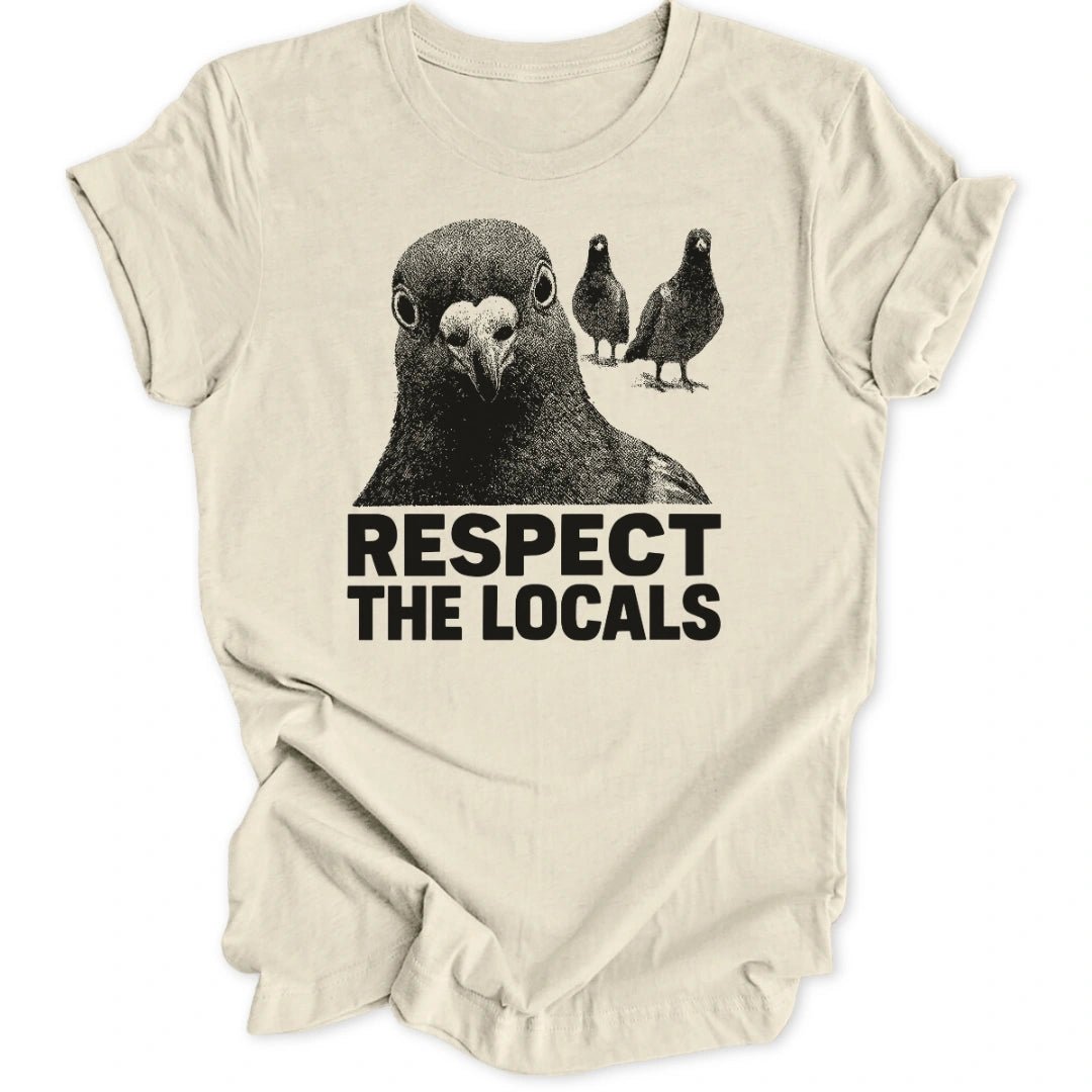 Pigeon Respect Unisex T-Shirt - Wild Spirit