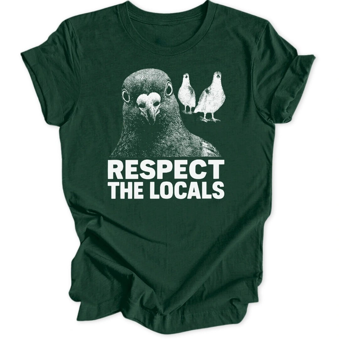 Pigeon Respect Unisex T-Shirt - Wild Spirit