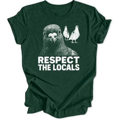 Pigeon Respect Unisex T-Shirt - Wild Spirit