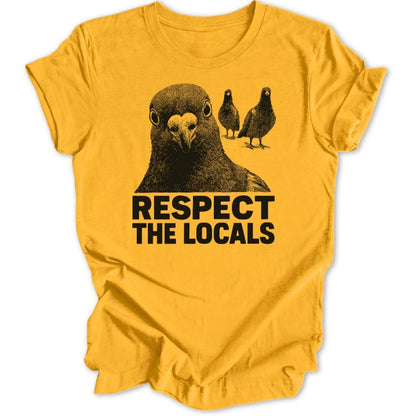 Pigeon Respect Unisex T-Shirt - Wild Spirit