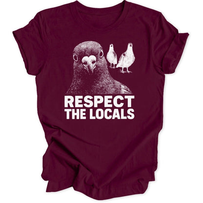 Pigeon Respect Unisex T-Shirt - Wild Spirit