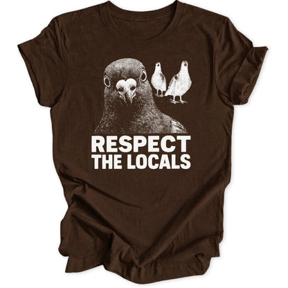 Pigeon Respect Unisex T-Shirt - Wild Spirit