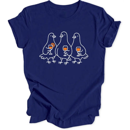 Pigeon Trio Unisex T-Shirt - Wild Spirit