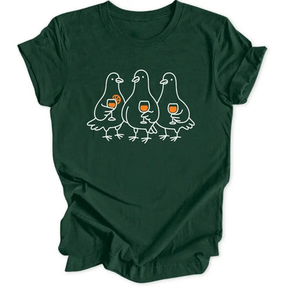 Pigeon Trio Unisex T-Shirt - Wild Spirit