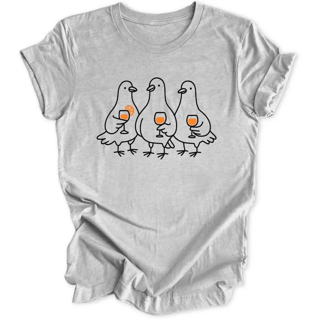 Pigeon Trio Unisex T-Shirt - Wild Spirit