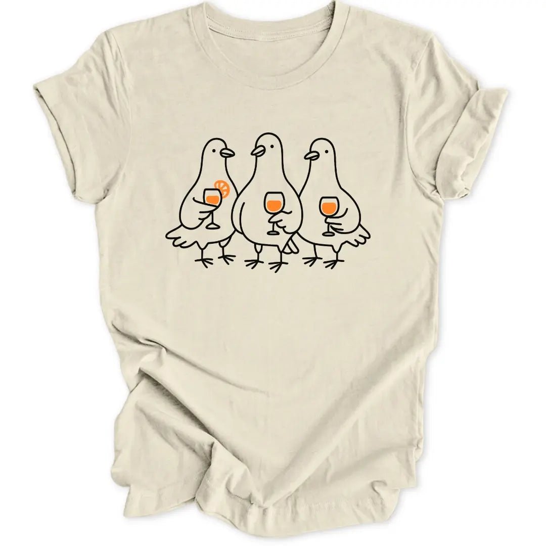 Pigeon Trio Unisex T-Shirt - Wild Spirit