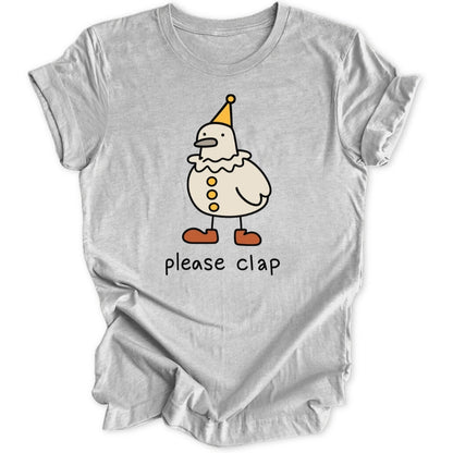 Please Clap Pigeon Unisex T-Shirt - Wild Spirit