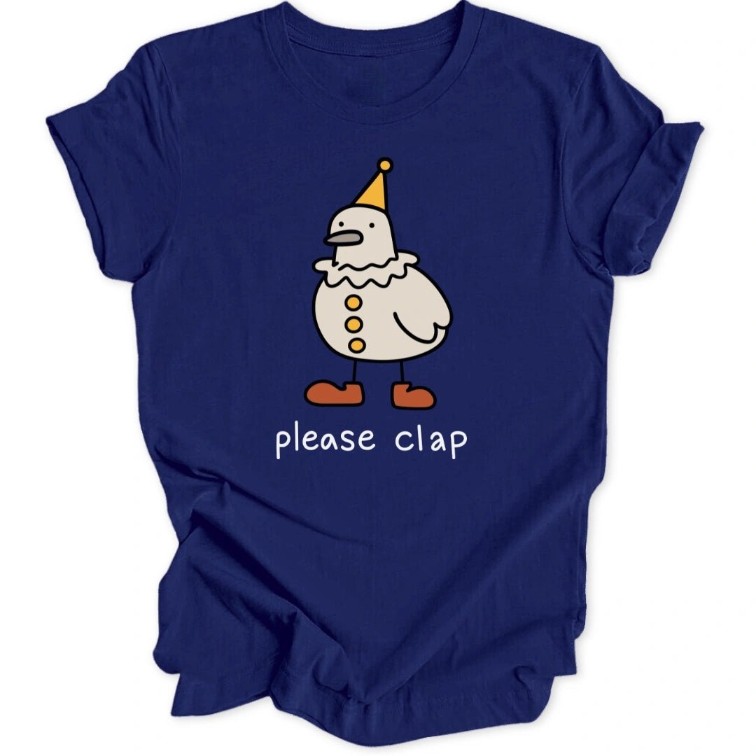 Please Clap Pigeon Unisex T-Shirt - Wild Spirit