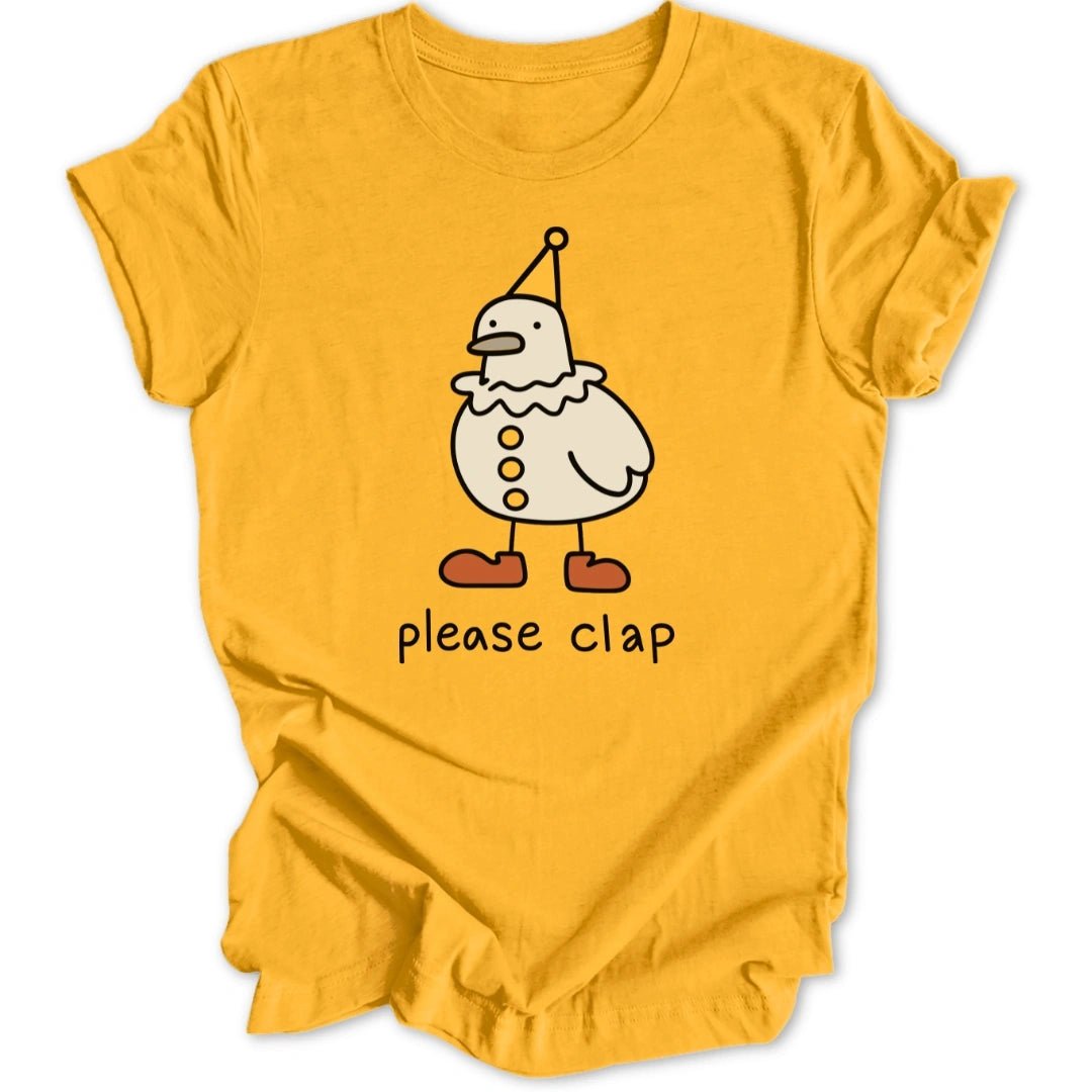 Please Clap Pigeon Unisex T-Shirt - Wild Spirit