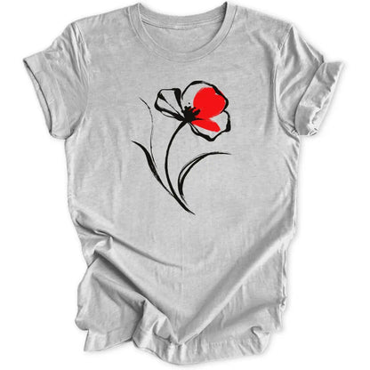 Poppy Art Unisex T-Shirt - Wild Spirit