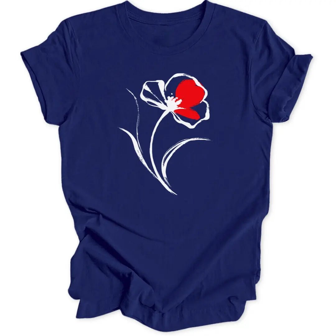 Poppy Art Unisex T-Shirt - Wild Spirit