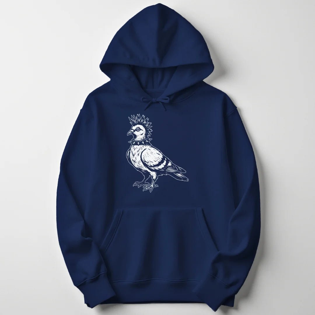 Punk Pigeon Unisex Hoodie - Wild Spirit