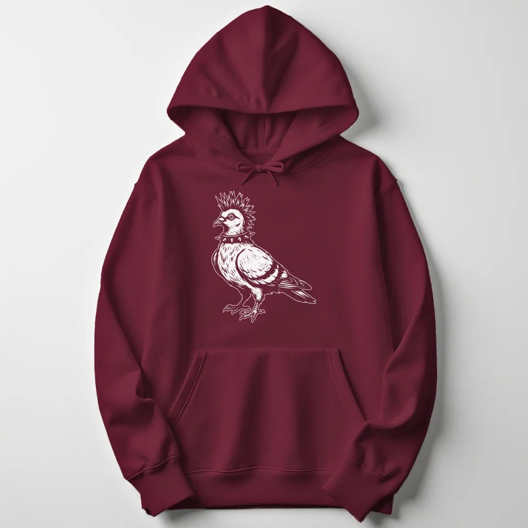 Punk Pigeon Unisex Hoodie - Wild Spirit