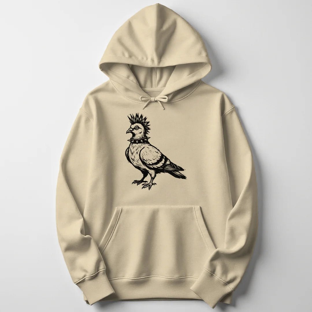 Punk Pigeon Unisex Hoodie - Wild Spirit