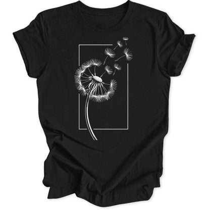 Pusteblume Unisex T-Shirt T-Shirt Schwarz / S