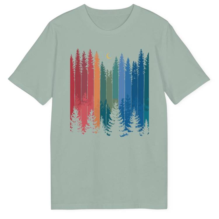 Rainbow Forest Bio T-Shirt - Wild Spirit