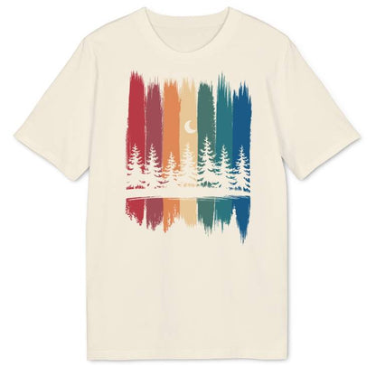 Rainbow Trees Bio T-Shirt - Wild Spirit