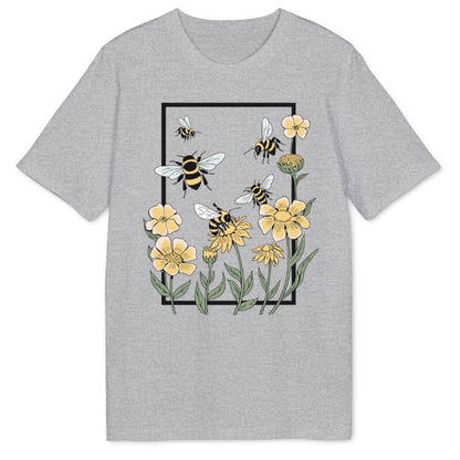 Rectangle Bees Bio T-Shirt - Wild Spirit