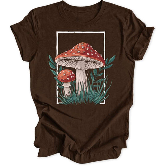 Rectangle Shroom T-Shirt T-Shirt Braun / S