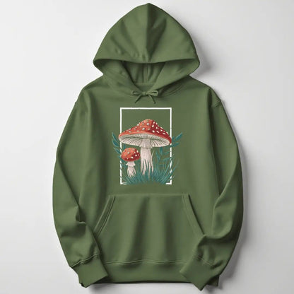 Rectangle Shroom Unisex Hoodie - Wild Spirit