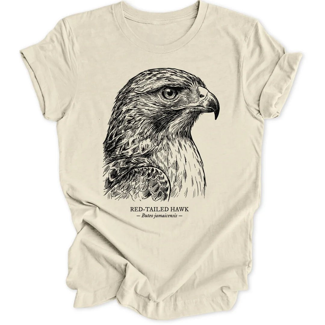 Red - Tailed Hawk Unisex T-Shirt - Wild Spirit