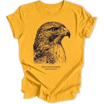 Red - Tailed Hawk Unisex T-Shirt - Wild Spirit