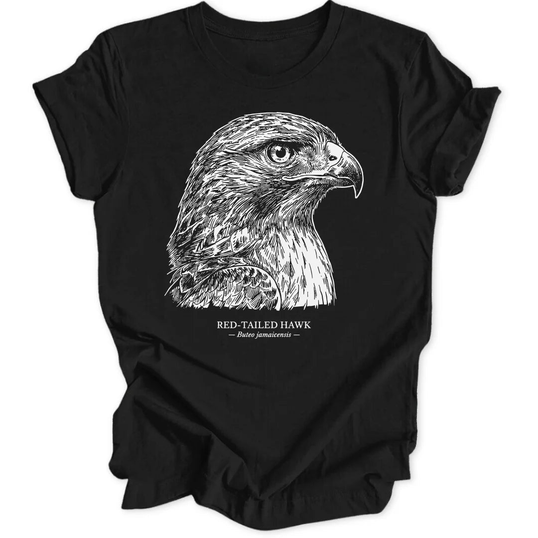 Red - Tailed Hawk Unisex T-Shirt - Wild Spirit