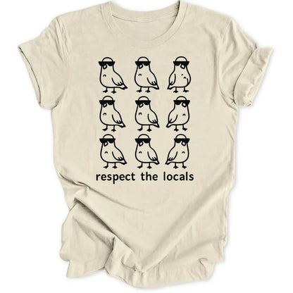Respect Cool Pigeons Unisex T-Shirt - Wild Spirit