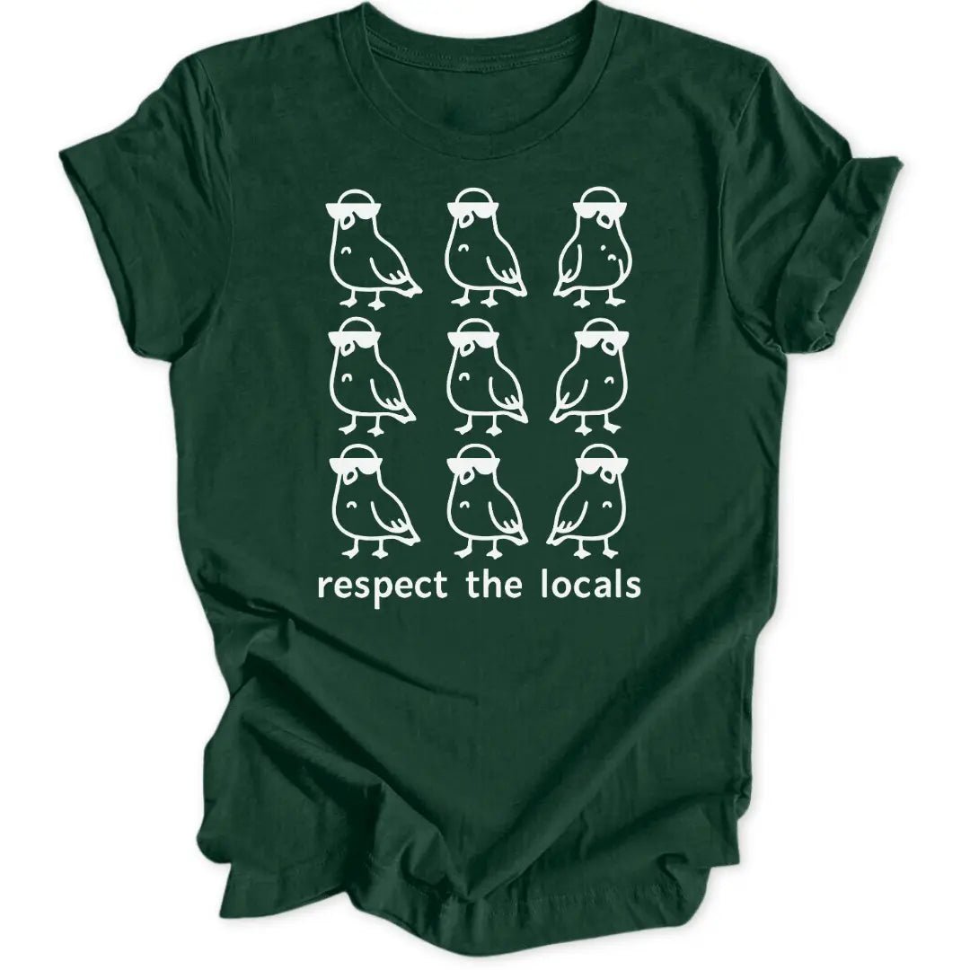 Respect Cool Pigeons Unisex T-Shirt - Wild Spirit