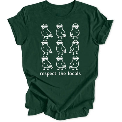 Respect Cool Pigeons Unisex T-Shirt - Wild Spirit
