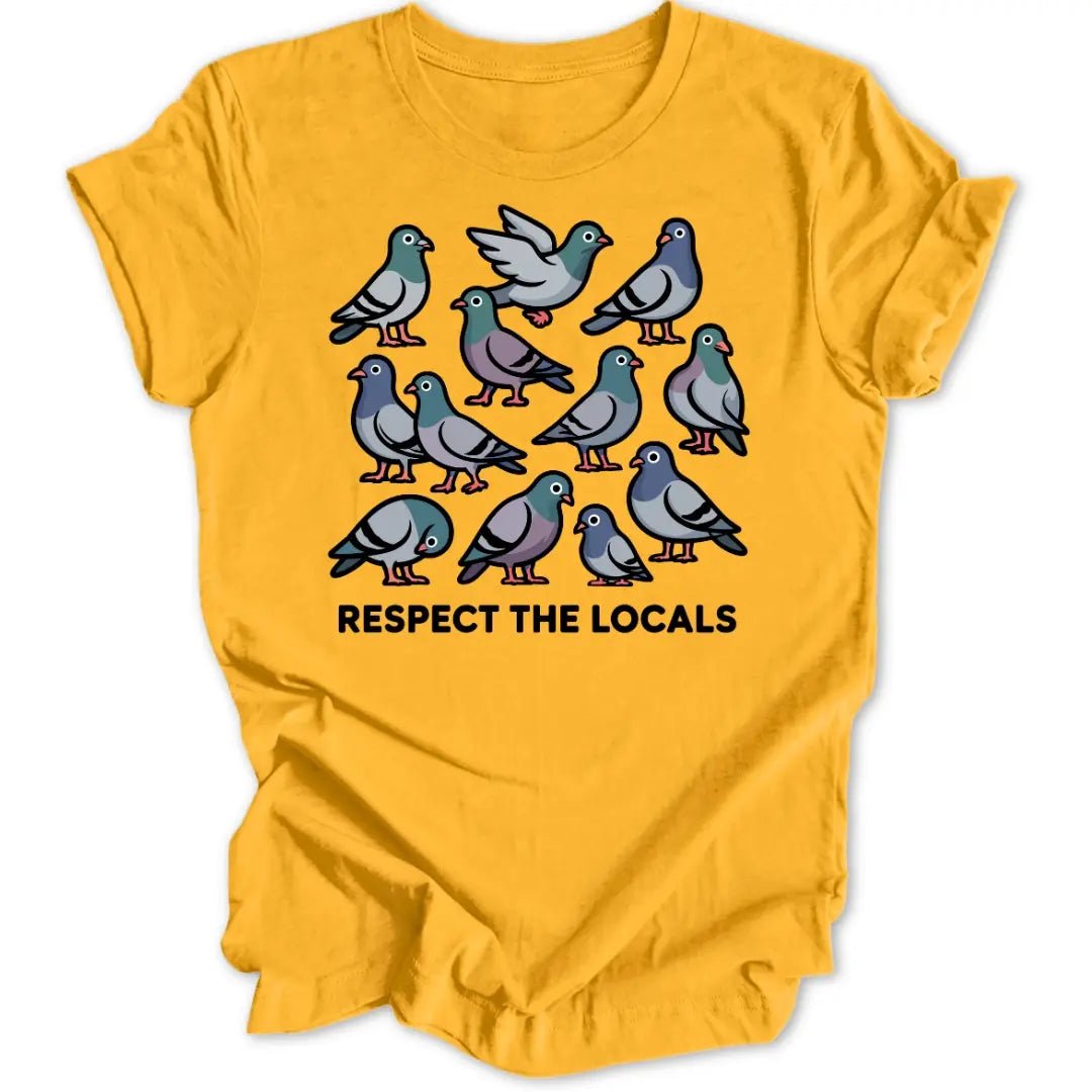 Respect Pigeons Unisex T-Shirt - Wild Spirit