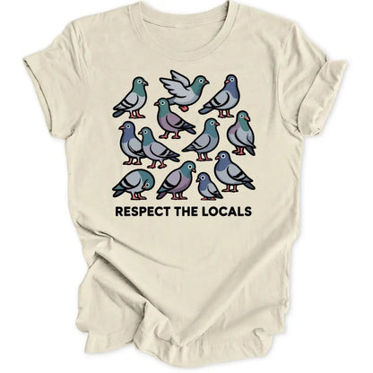 Respect Pigeons Unisex T-Shirt - Wild Spirit