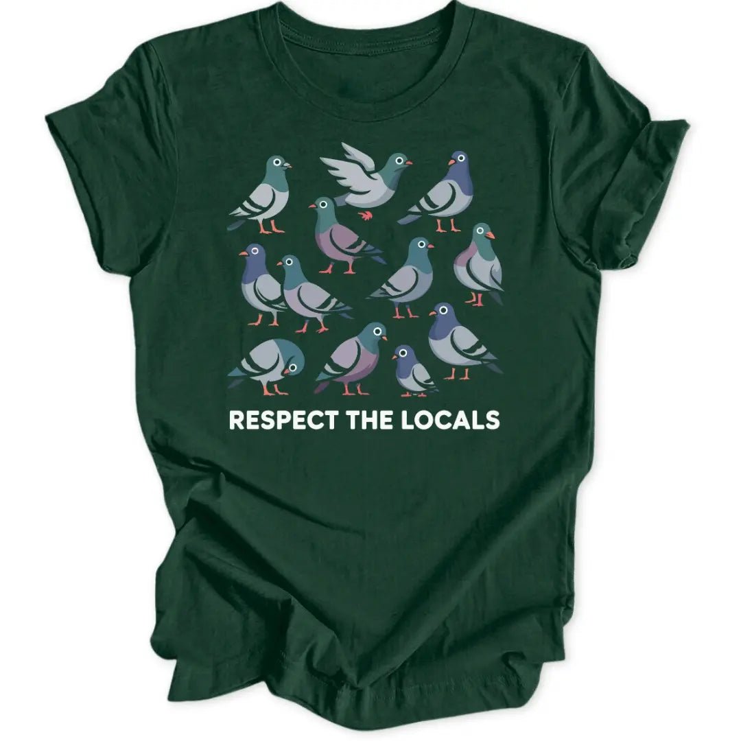 Respect Pigeons Unisex T-Shirt - Wild Spirit
