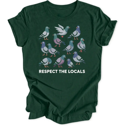 Respect Pigeons Unisex T-Shirt - Wild Spirit