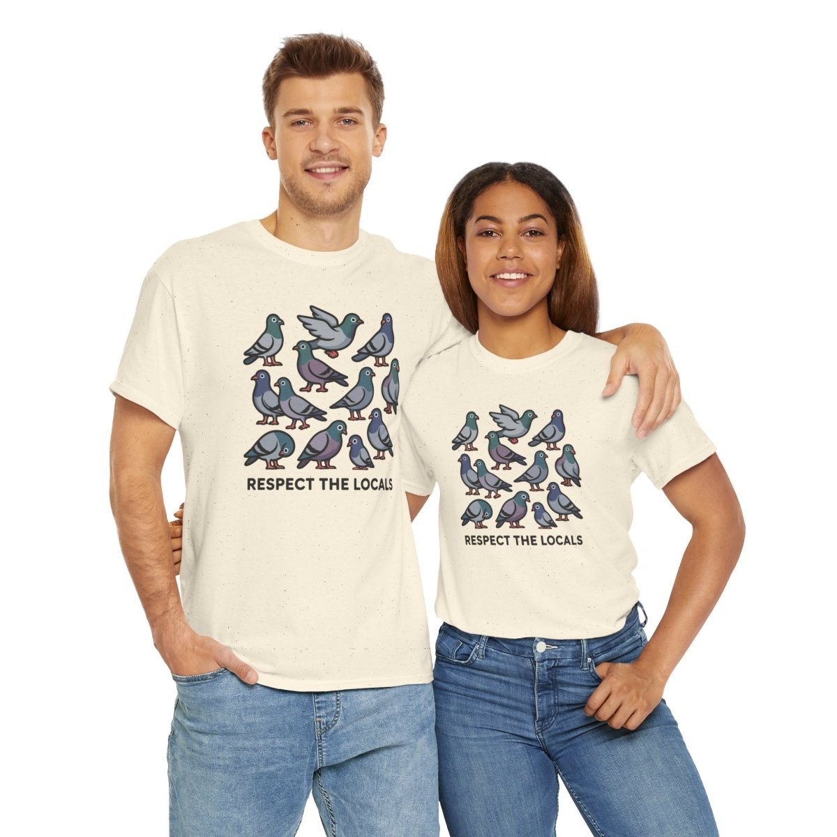 Respect Pigeons Unisex T-Shirt - Wild Spirit