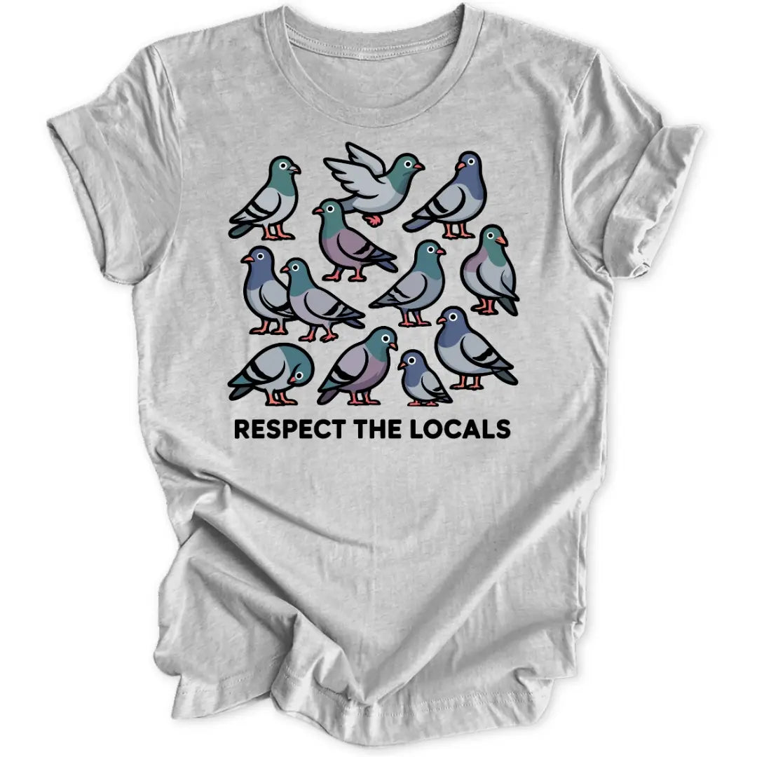 Respect Pigeons Unisex T-Shirt - Wild Spirit