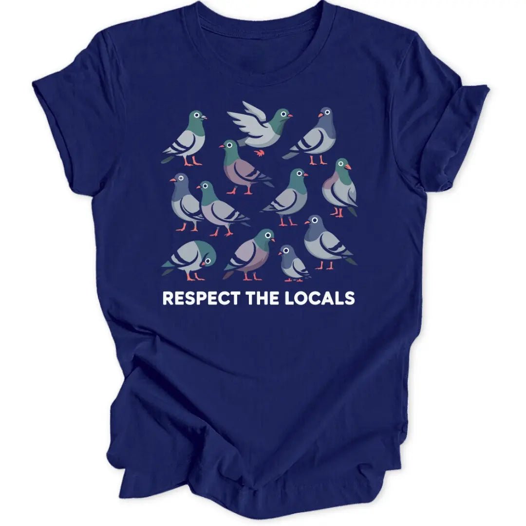 Respect Pigeons Unisex T-Shirt - Wild Spirit