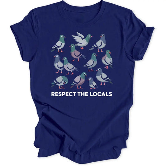Respect Pigeons Unisex T-Shirt - Wild Spirit