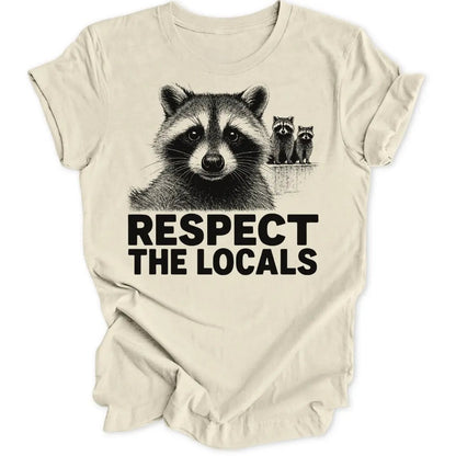 Respect Raccoons Unisex T-Shirt - Wild Spirit