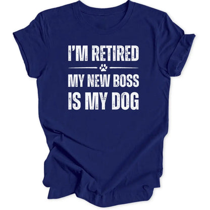Retired Dog Boss Unisex T-Shirt - Wild Spirit
