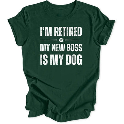 Retired Dog Boss Unisex T-Shirt - Wild Spirit