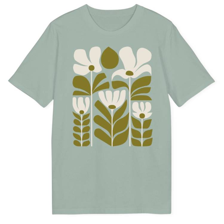 Retro Garten Bio T-Shirt - Wild Spirit