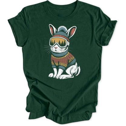 Retro Snow Bunny Unisex T-Shirt - Wild Spirit