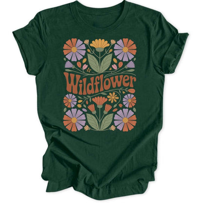 Retro Wildflower Unisex T-Shirt - Wild Spirit