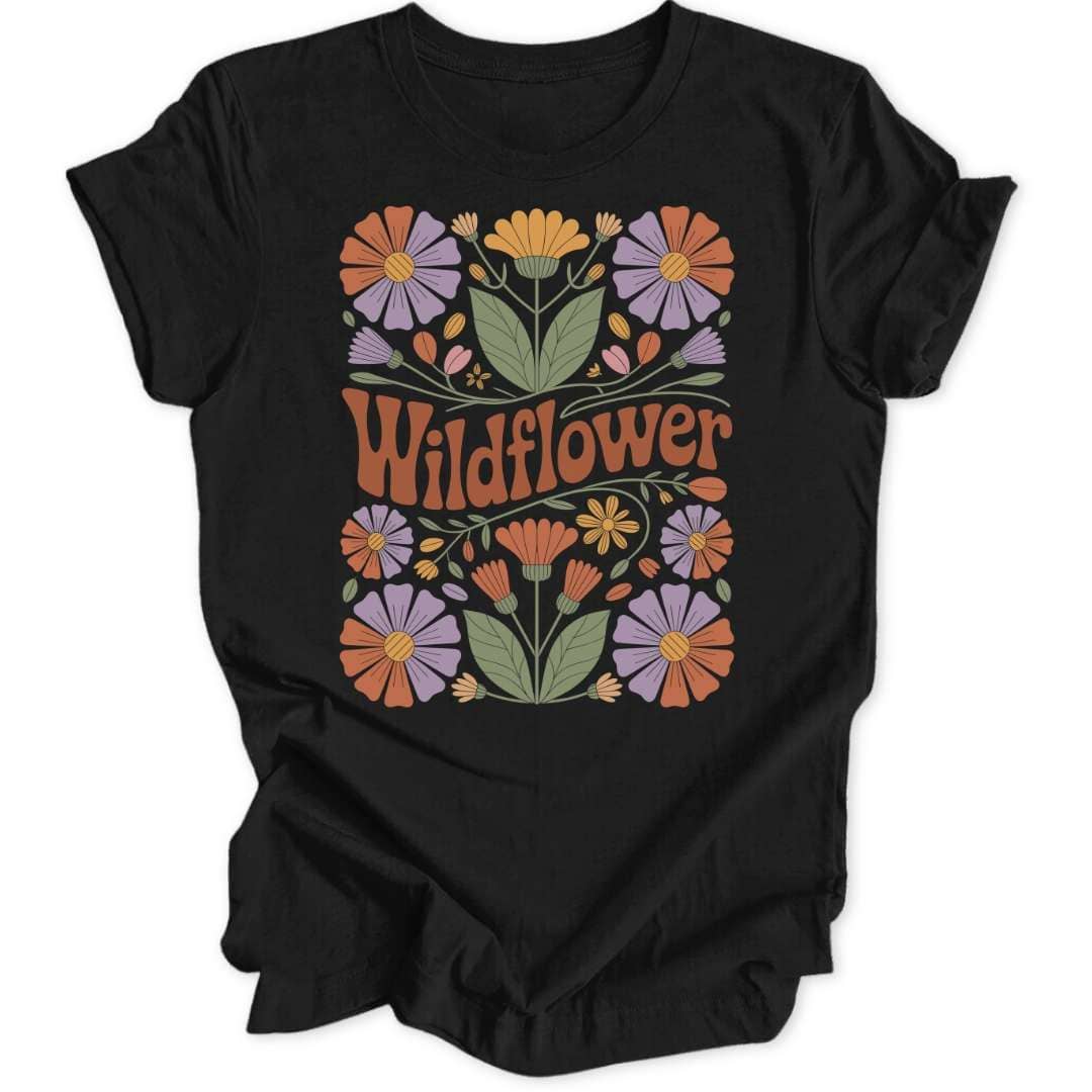 Retro Wildflower Unisex T-Shirt - Wild Spirit
