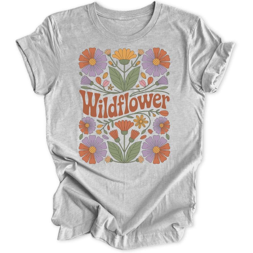 Retro Wildflower Unisex T-Shirt - Wild Spirit