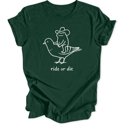 Ride or Frog Unisex T-Shirt - Wild Spirit